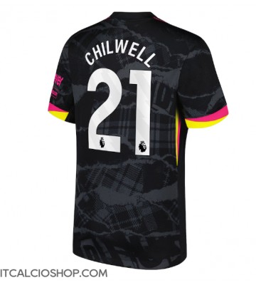Chelsea Ben Chilwell #21 Terza Maglia 2024-25 Manica Corta